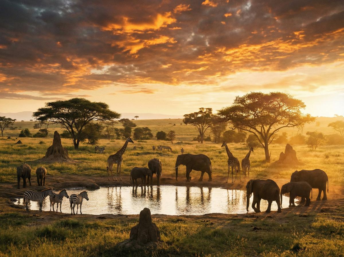 每日大赛非洲草原动物视频